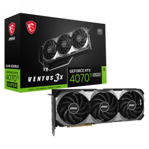 MSI GeForce RTX 4070 Ti SUPER VENTUS 3X OC 16GB Video Card